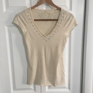 J. Crew Beaded Shirt